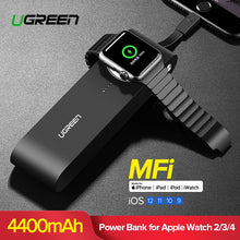 Load image into Gallery viewer, Ugreen Wireless Charger Power Bank 4400mAh for Apple Watch 4/3/2 iPhone X 8 External Battery Charger