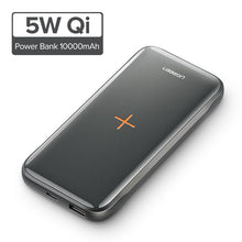 Load image into Gallery viewer, Ugreen Quick Charge3.0 Power Bank 10000mAh Portable 10W Qi Wireless Charger Power Bank for Xiaomi Fast Wireless External Battery